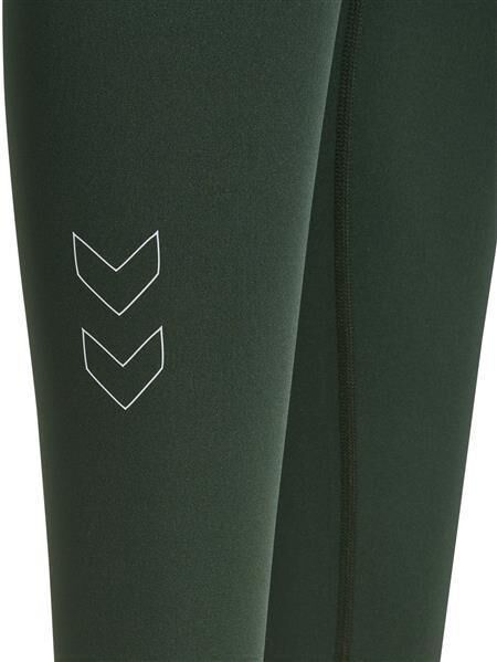 Hummel hmlTE FUNDAMENTAL MID WAIST TIGHTS - CLIMBING IVY - XS