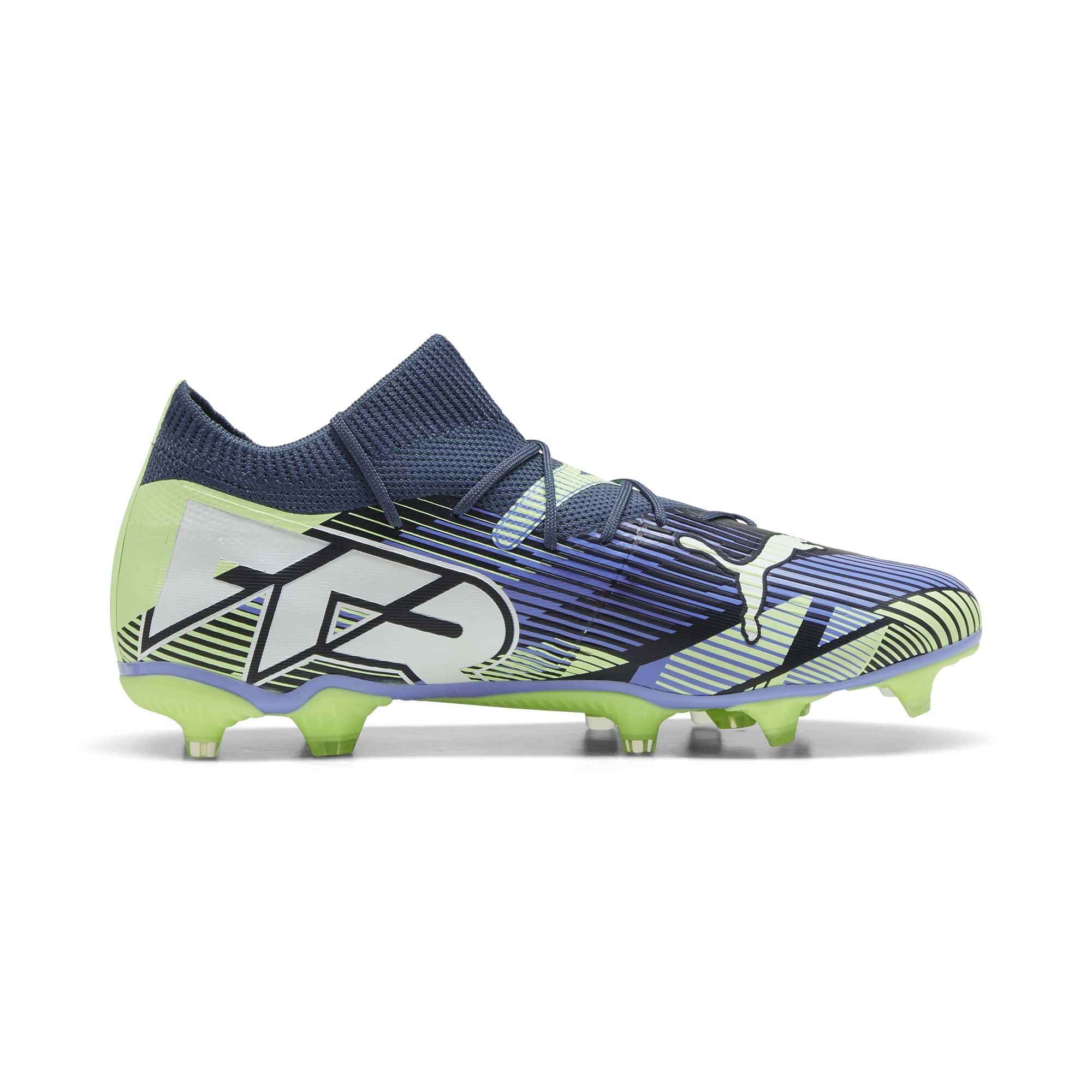 Puma Future 7 Match FG/AG Fussballschuhe gray skies-puma white-fizzy apple 42