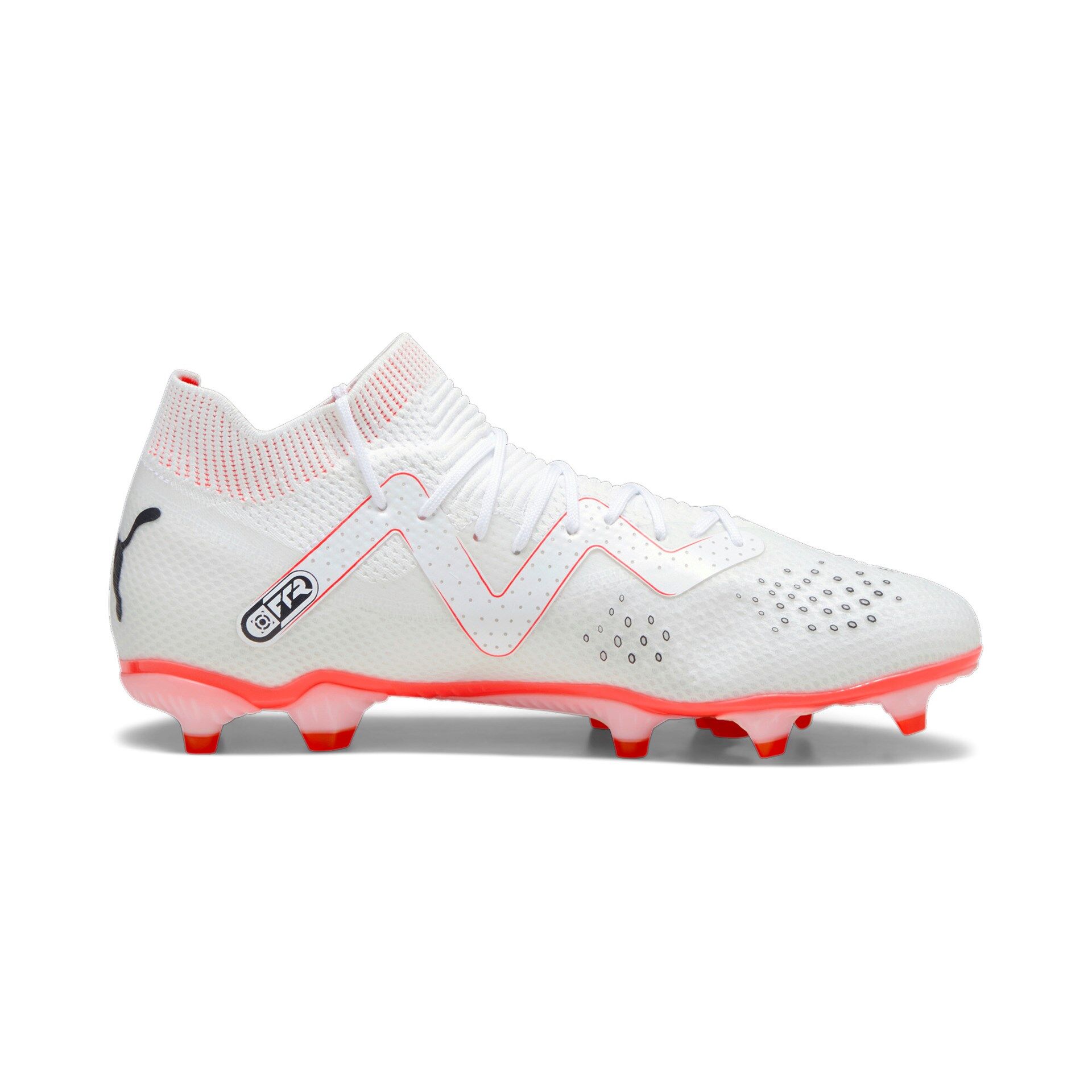 Puma Future Pro FG/AG Fussballschuhe puma white-puma black-fire orchid 47