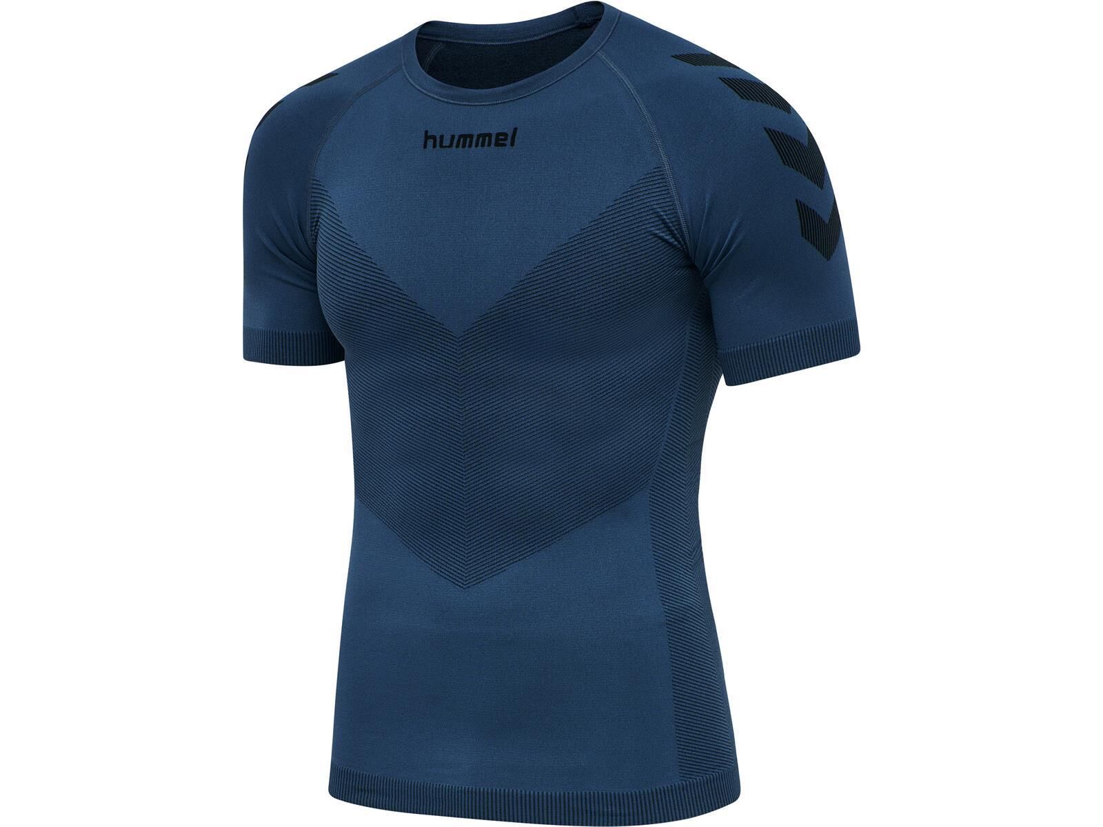 Hummel  HUMMEL FIRST SEAMLESS JERSEY S/S  Blau Größe M-L