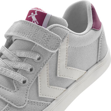 Hummel SLIMMER STADIL LOW JR - LUNAR ROCK - 35