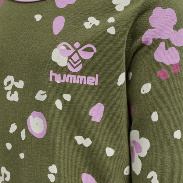 Hummel hmlALISA DRESS L/S - CAPULET OLIVE - 74