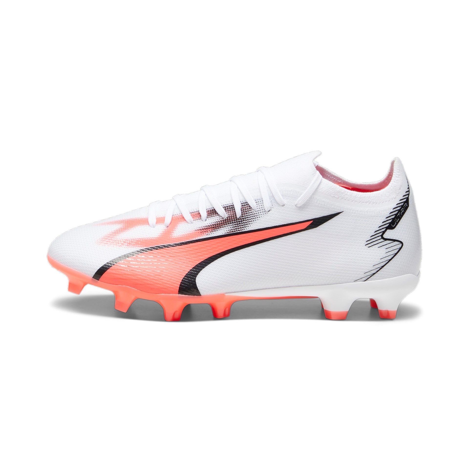 Puma Ultra Match FG/AG Fussballschuhe puma white-puma black-fire orchid 47