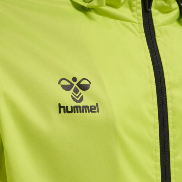 Hummel hmlCORE XK SPRAY JACKET KIDS - LIME POPSICLE - 116