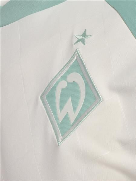 Hummel Werder Bremen Auswärtstrikot 2024/2025 Kinder MARSHMELLOW/SILT GREEN 140