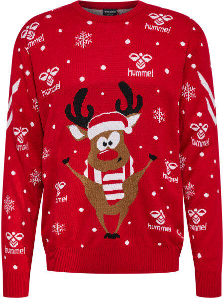 Hummel Chrismas Sweater  rot XXL