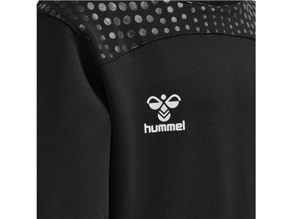 Hummel hmlLEAD POLY HOODIE KIDS BLACK 116