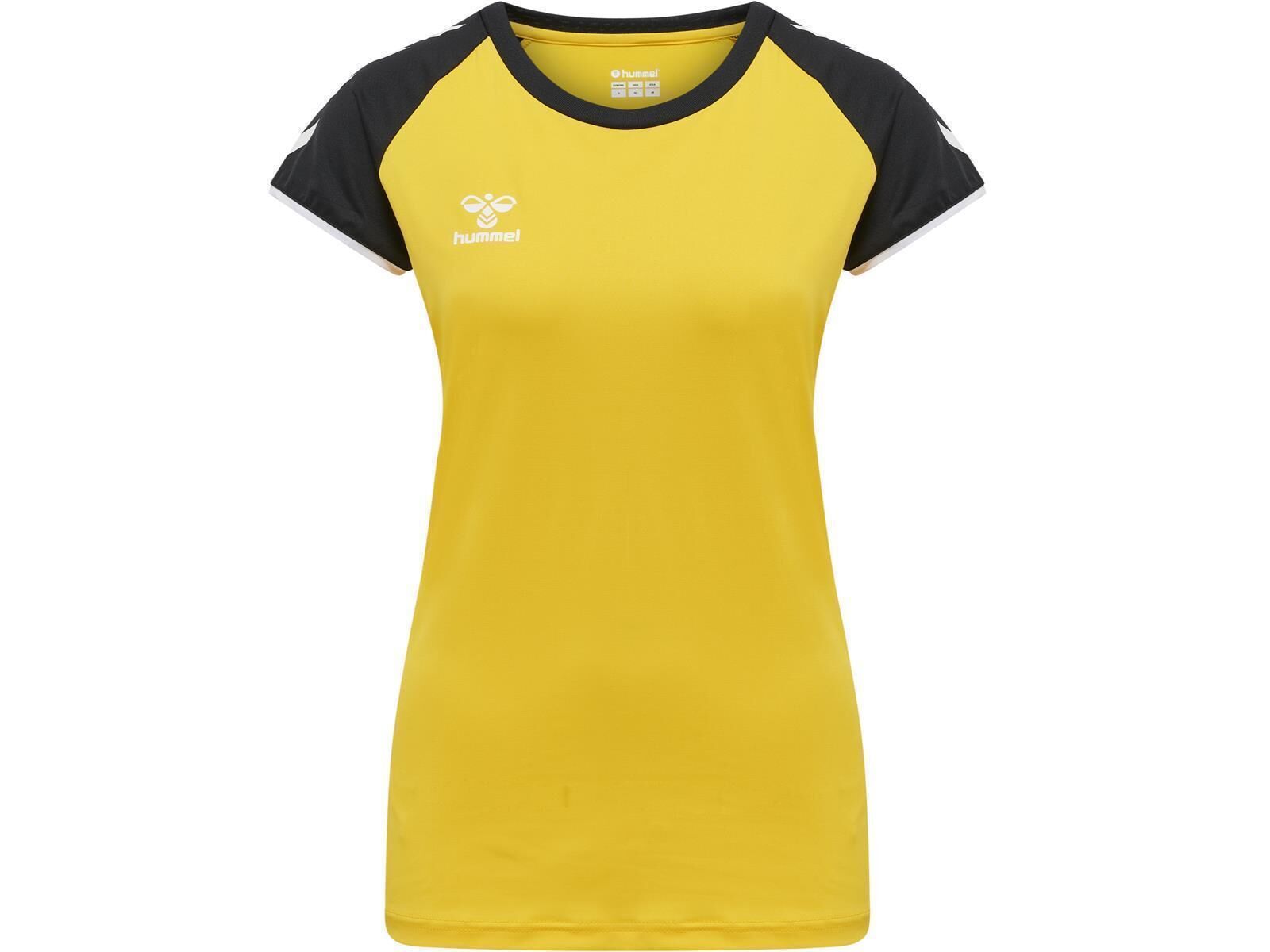 Hummel hmlCORE VOLLEY STRETCH TEE WOMAN BLAZING YELLOW L