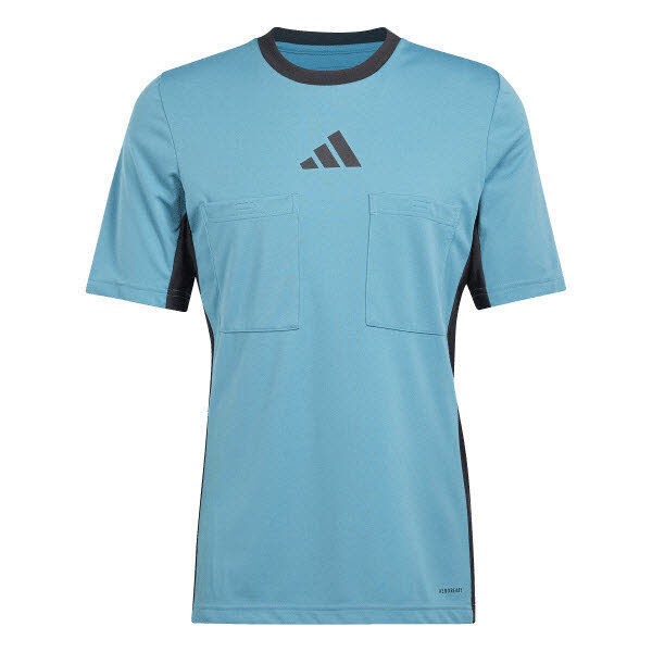 adidas Referee 24 Schiedsrichtertrikot Herren hellblau/schwarz XL