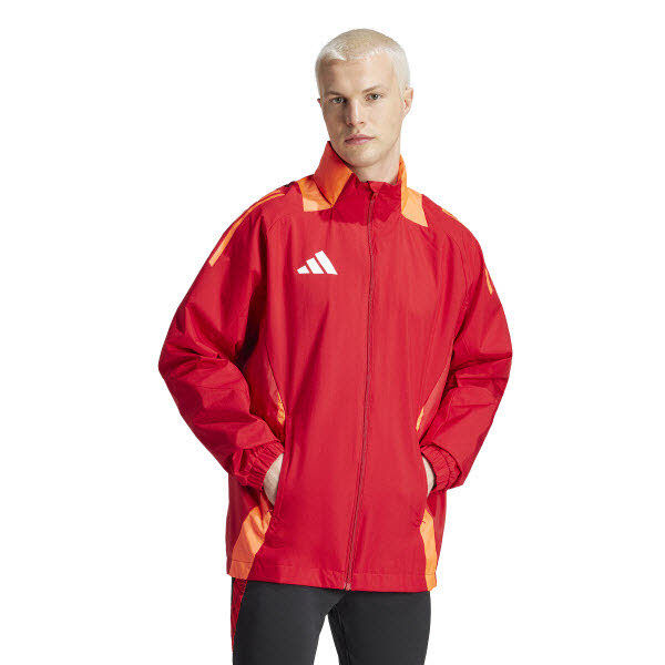 adidas Tiro 24 Competition Allwetterjacke Herren rot XL