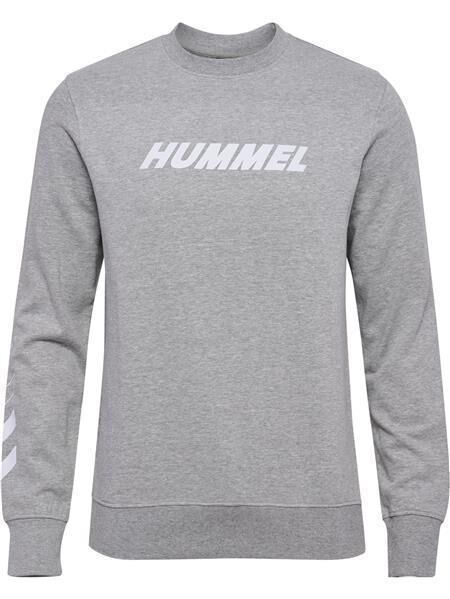 HUMMEL hmlELEMENTAL SWEATSHIRT - GREY MELANGE - L