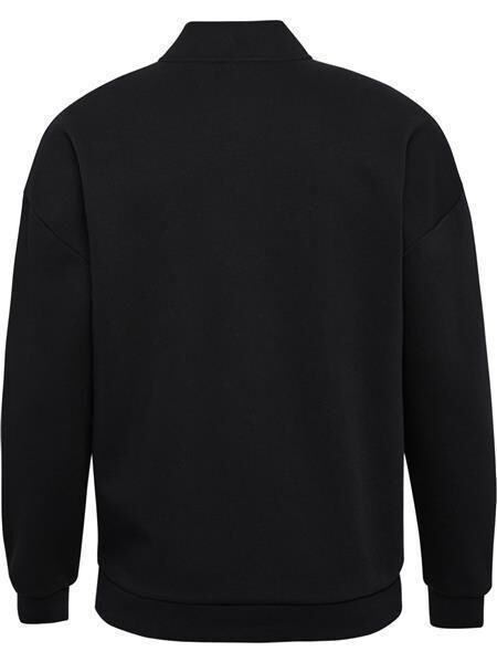 HUMMEL hmlLOOSE HALF ZIP  BEE - BLACK - M