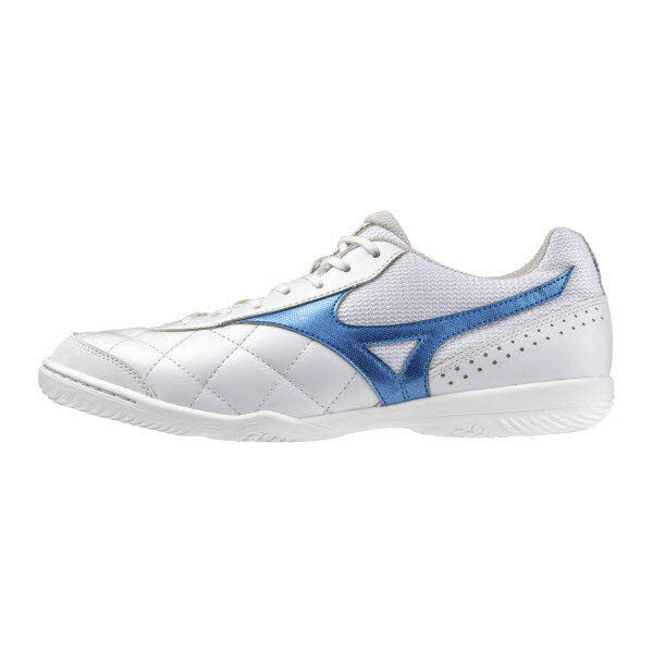 Mizuno Corporation Morelia Sala Club IN Hallenschuhe weiß/blau 45