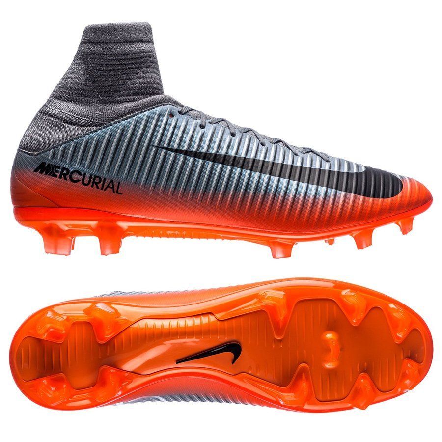 Nike Mercurial Veloce III DF CR7 FG grau/orange 45