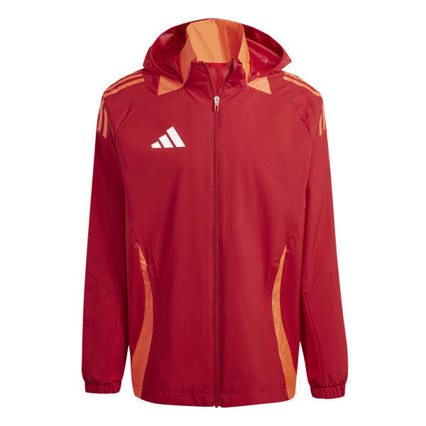 adidas Tiro 24 Competition Allwetterjacke Herren rot XL