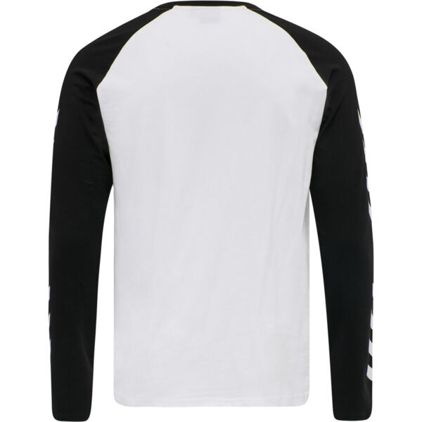 Hummel hmlLEGACY BLOCKED T-SHIRT L/S - WHITE - M