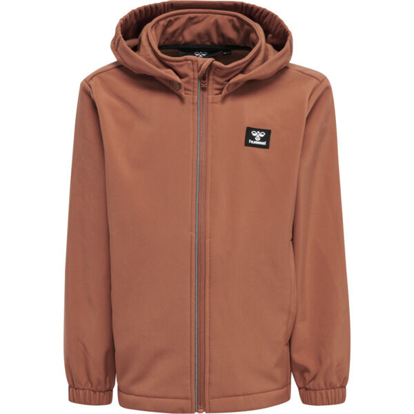 Hummel hmlMARS SOFTSHELL JACKET - COPPER BROWN  - 104/110