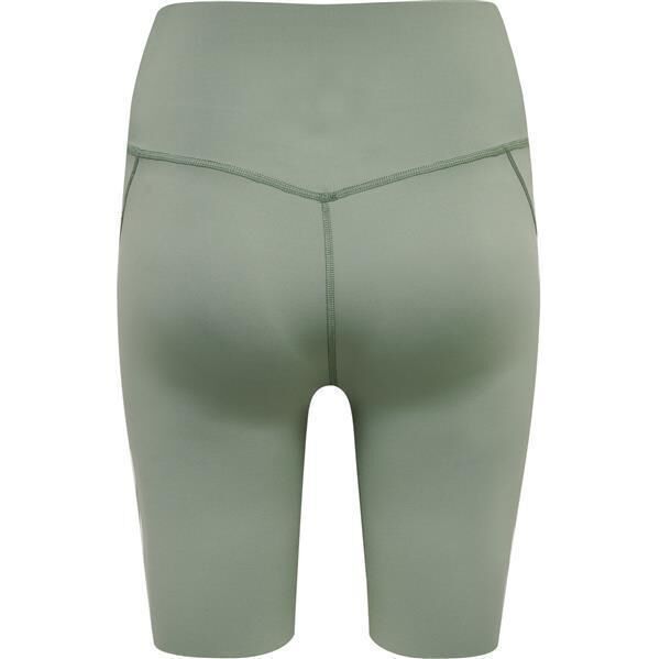 Hummel hmlMT GRACE HW TIGHT SHORTS - LILY PAD - XS