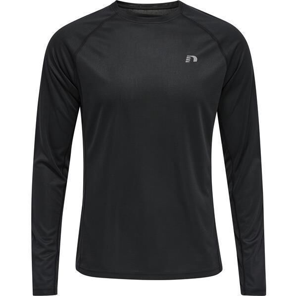 Hummel MEN CORE RUNNING T-SHIRT L/S - BLACK - 2XL