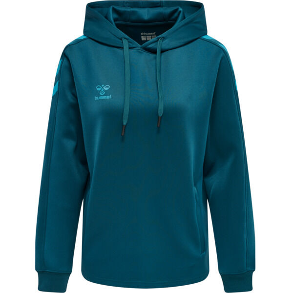 Hummel hmlCORE XK POLY SWEAT HOODIE WOMAN - BLUE CORAL - XL