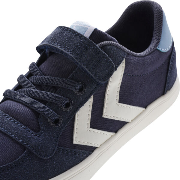 Hummel SLIMMER STADIL LOW JR - BLACK IRIS - 26