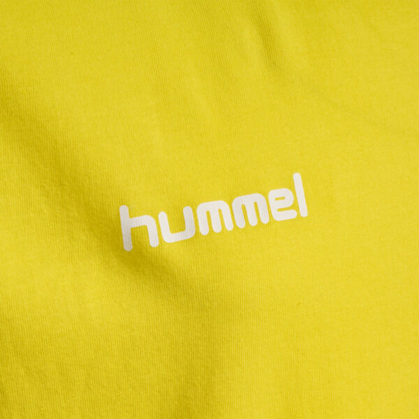 Hummel HMLGO KIDS COTTON T-SHIRT S/S - BLAZING YELLOW - 164