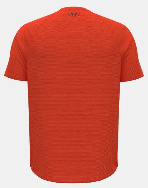 Under Armour Mens Tech Textured SS-PPL T- Shirt Männer rot M