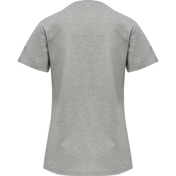 Hummel hmlGG12 T-SHIRT S/S WOMAN - GREY MELANGE - S