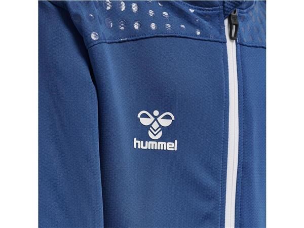 Hummel  hmlLEAD ZIP POLY HOODIE KIDS  Blau Größe 164