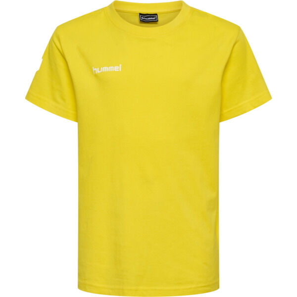 Hummel HMLGO KIDS COTTON T-SHIRT S/S - BLAZING YELLOW - 164