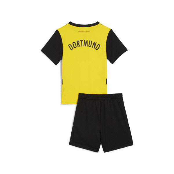 Puma Borussia Dortmund Saison 2024/2025 Heimtrikot Mini Kit Kinder schwarz/gelb 104