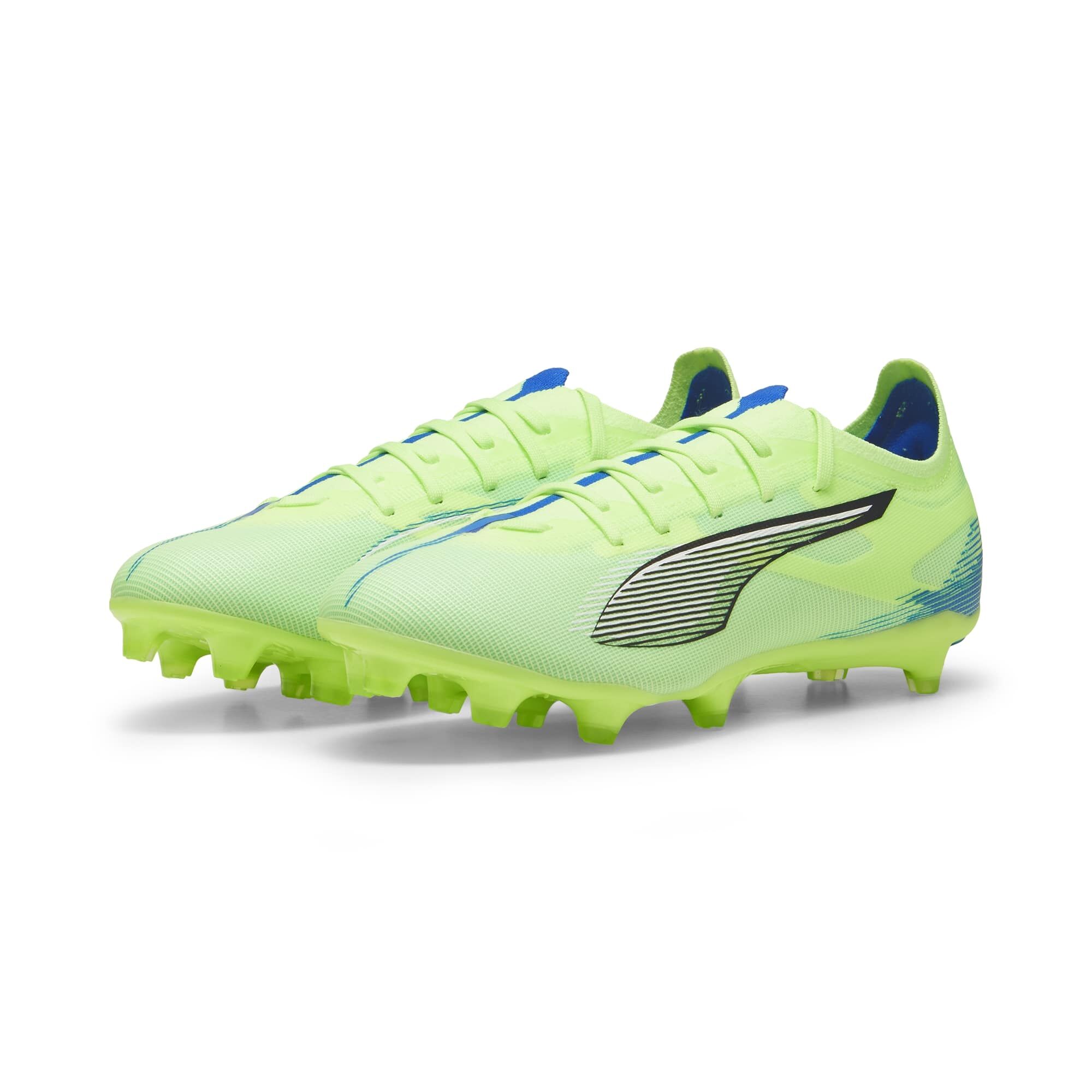 Puma Ultra 5 Match FG/AG Fussballschuhe fizzy apple-puma white-bluemazing 42,5