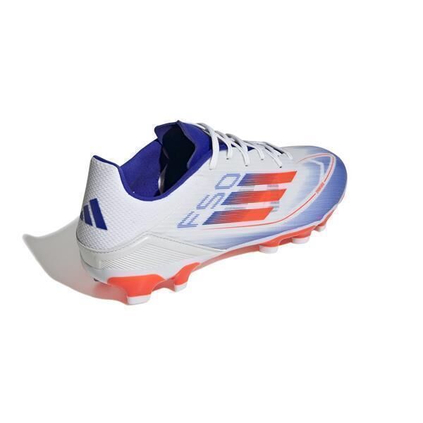 adidas F50 League MG Fussballschuhe  Cloud White / Solar Red / Lucid Blue 45 1/3