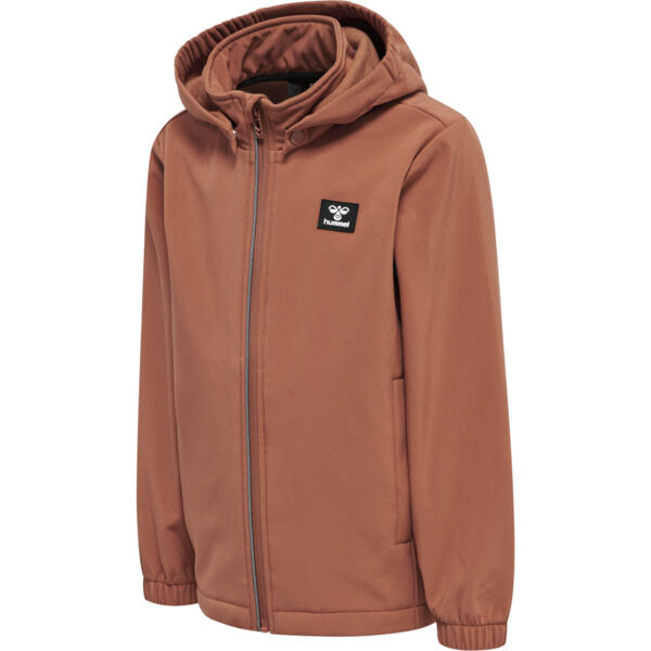 Hummel hmlMARS SOFTSHELL JACKET - COPPER BROWN  - 134/140