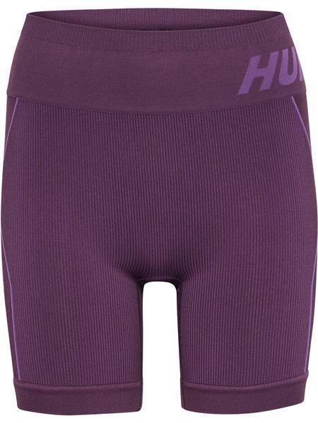 Hummel hmlTE CHRISTEL SEAMLESS SHORTS PLUM PERFECT/BELLFLOWER MELAN XS