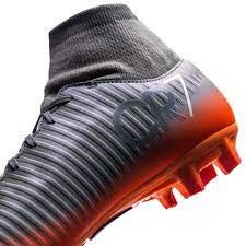 Nike Mercurial Veloce III DF CR7 FG grau/orange 45