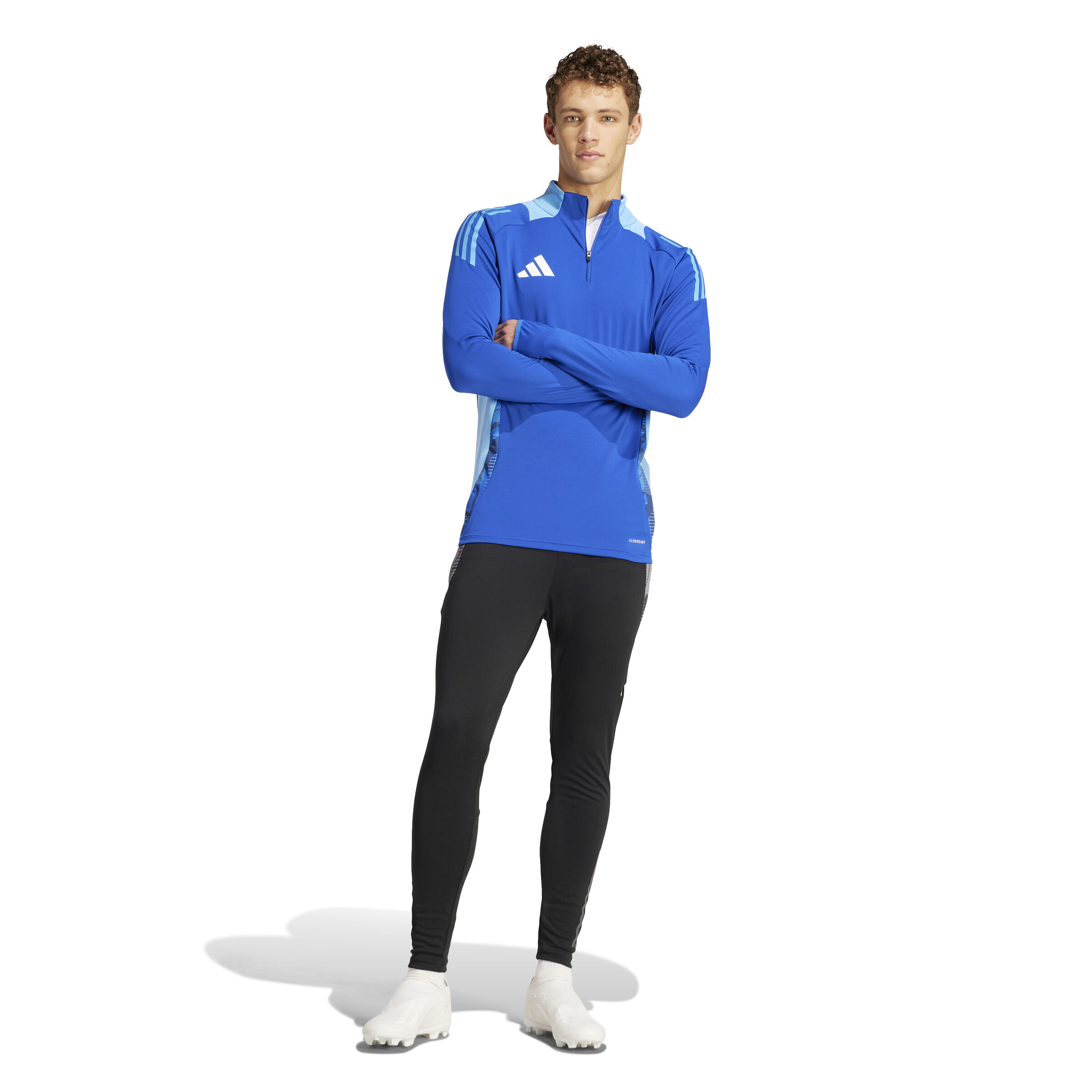 adidas Tiro 24 Competition Trainingstop Herren blau/weiß XL