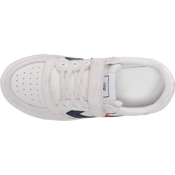 Hummel SLIMMER STADIL LEATHER LOW JR - WHITE - 31