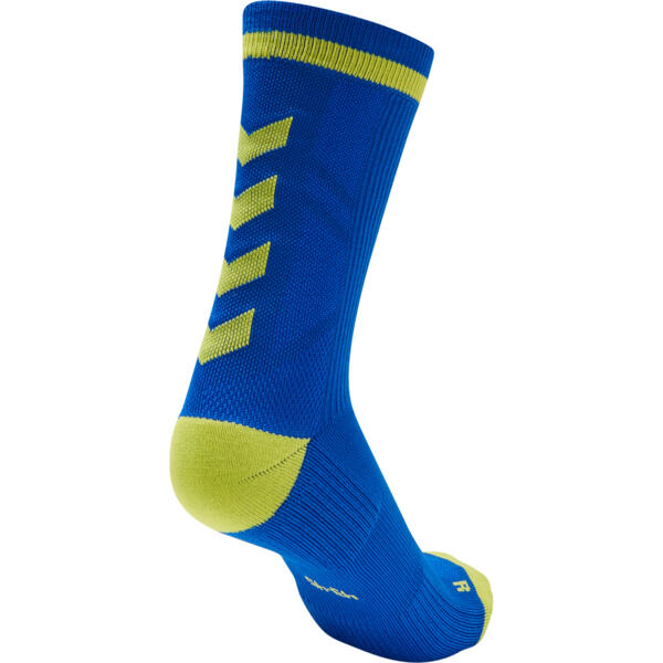 Hummel ELITE INDOOR SOCK LOW - TRUE BLUE/BLAZING YELLOW - 39/42