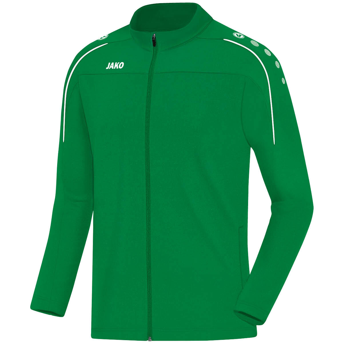 JAKO Freizeitjacke Classico Sportgrün 164