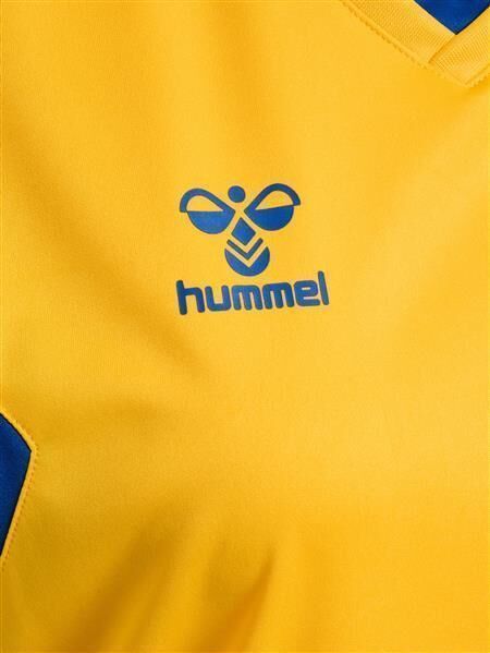 HUMMEL hmlAUTHENTIC PL JERSEY S/S WOMAN - SPORTS YELLOW/TRUE BLUE - L