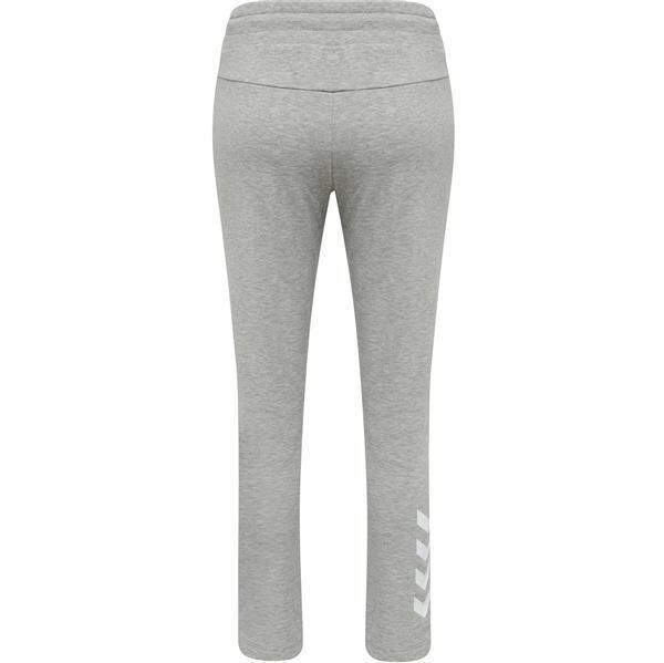 Hummel hmlNONI 2.0 TAPERED PANTS - GREY MELANGE - XS