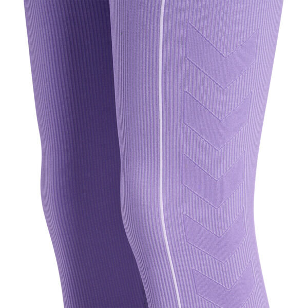 Hummel hmlTE CHRISTEL SEAMLESS MW TIGHTS paisleypurplelavendermelange XS