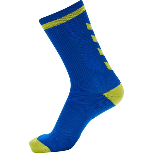 Hummel ELITE INDOOR SOCK LOW - TRUE BLUE/BLAZING YELLOW - 39/42