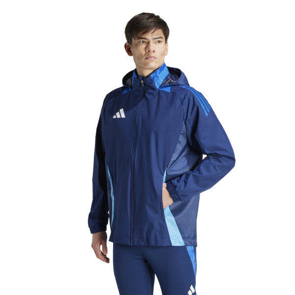 adidas Tiro 24 Competition Allwetterjacke  tenablue XL