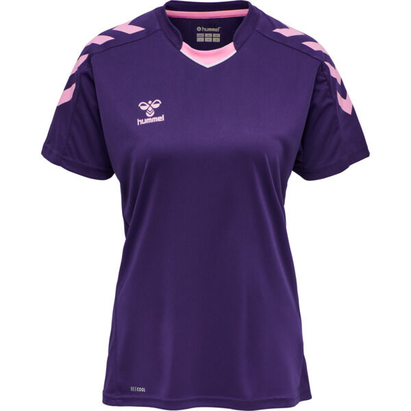 Hummel    hmlCORE XK POLY JERSEY S/S WOMAN ACAI S