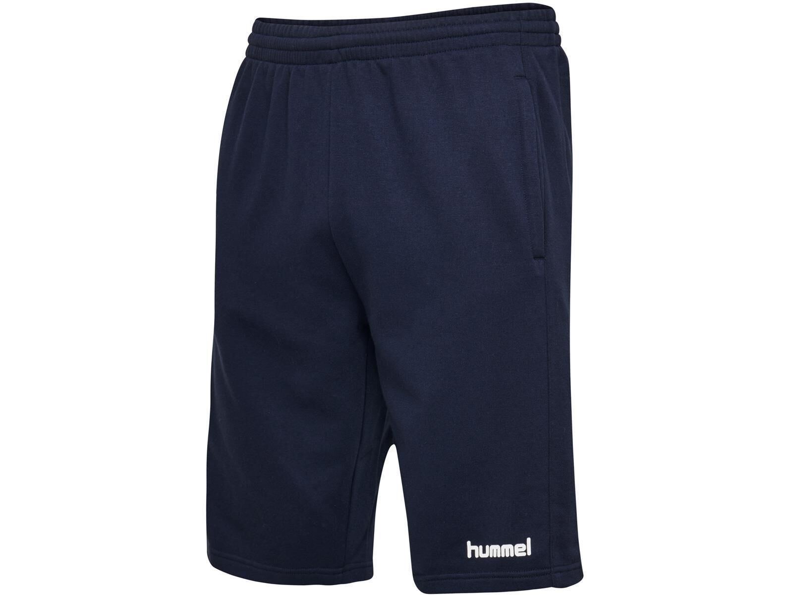 Hummel hmlGO KIDS COTTON BERMUDA SHORTS MARINE 176