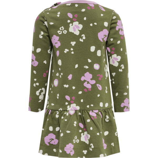 Hummel hmlALISA DRESS L/S - CAPULET OLIVE - 74