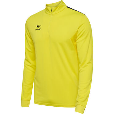 Hummel hmlAUTHENTIC HALF ZIP SWEAT BLAZING YELLOW L