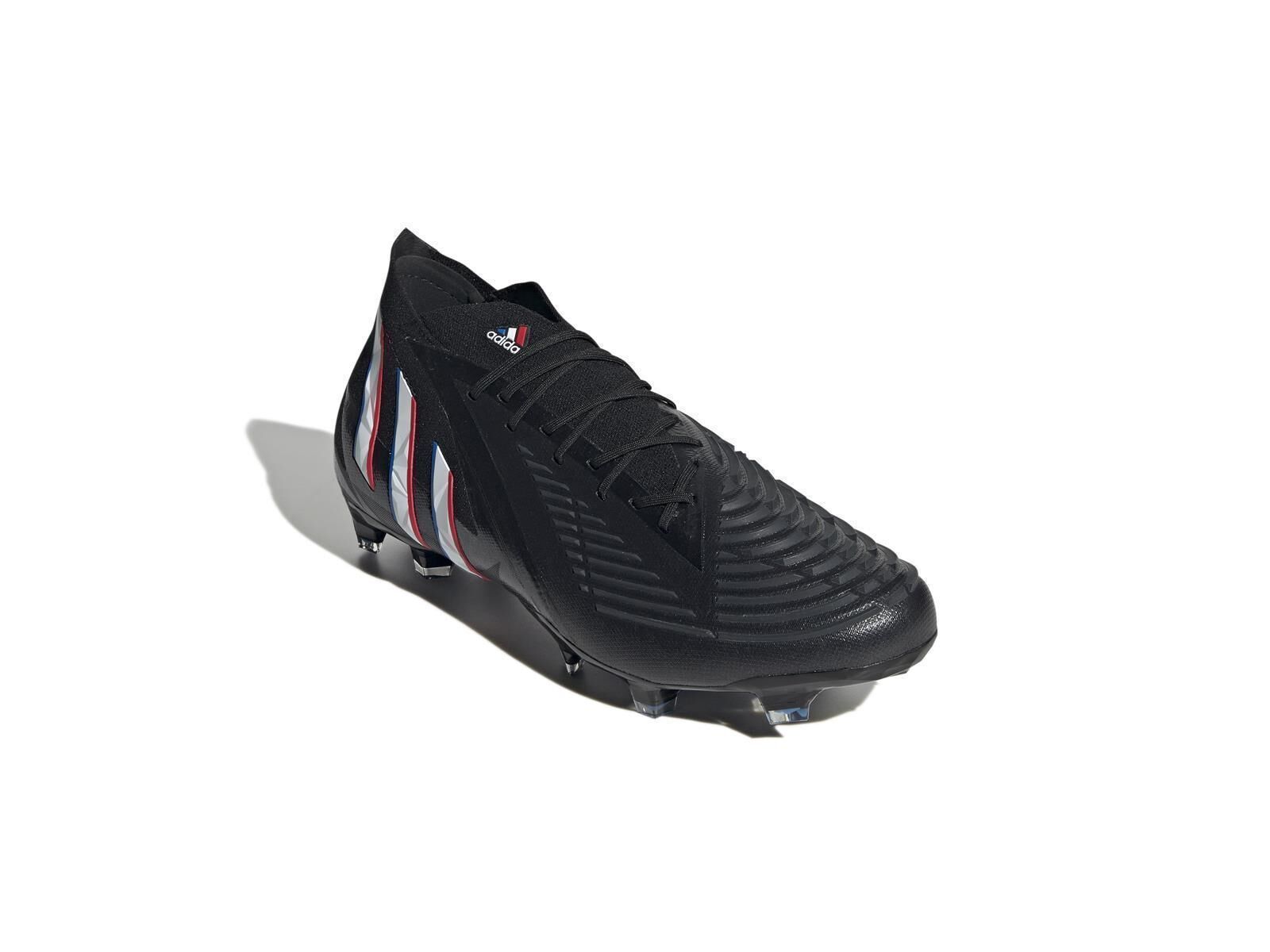 adidas PREDATOR EDGE.1 FG CBLACK/FTWWHT/VIVRED 40 2/3